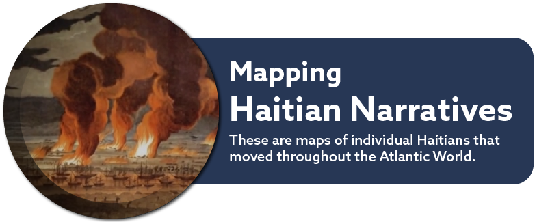 Button, Haitians Abroad, Mapping, Haitian Narratives, Mapping Haitian Narratives