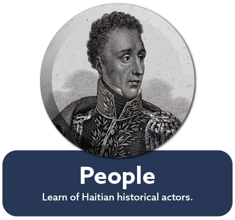 button, navigation, "People", Haitians Abroad